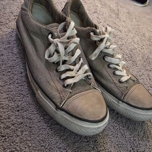 Converse Men's Chuck Taylor Sneakers in Brown and White